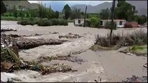 Las lluvias torrenciales causan inundaciones en las localidades peruanas de Tacna y Arequipa