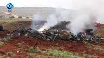 Fuerzas turcas derriban un helicóptero en la región siria de Idlib