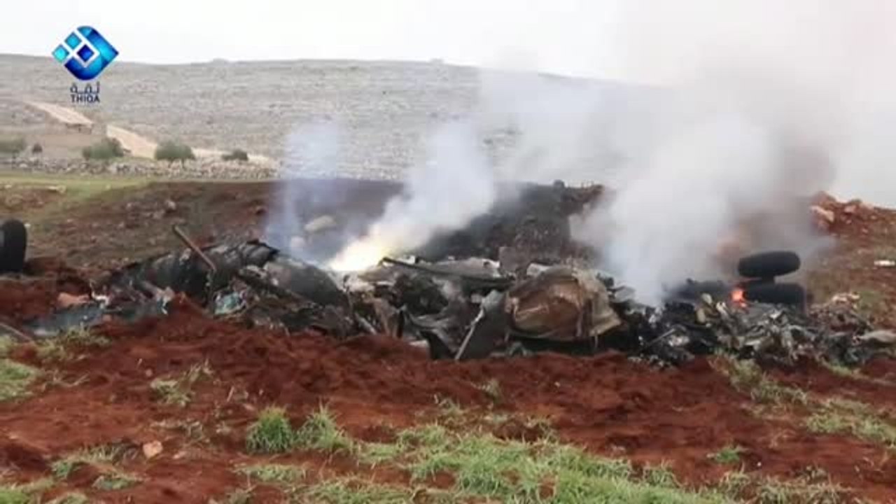 Fuerzas turcas derriban un helicóptero en la re...
