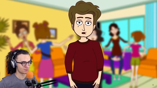 I'm The Only Boy In All Girls Sleepover Night (True Story Animation)
