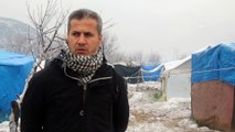 Esed'den kaçan İdlib'deki siviller, dondurucu karın pençesine düştü - İDLİB