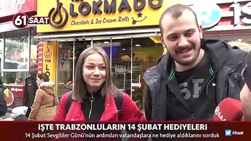 İşte Trabzonluların 14 Şubat Sevgililer Günü hediyeleri