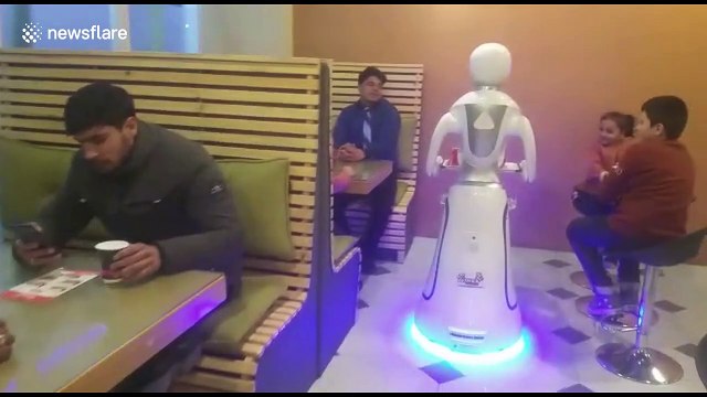 Country's first robot restaurant opens in Afghan capital