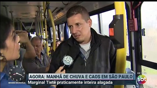 Trecho (1) - Primeiro Impacto Especial (Fortes chuvas em São Paulo) (10/02/2020) (08h18) | SBT 2020