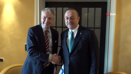 - Bakan Çavuşoğlu, Finlandiyalı mevkidaşı ile görüştü