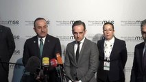 Dışişleri Bakanı Çavuşoğlu ve Almanya Dışişleri Bakanı Maas basın toplantısı (2) - MÜNİH