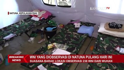 Ditinggal Peserta Observasi, Begini Suasana Hanggar di Natuna