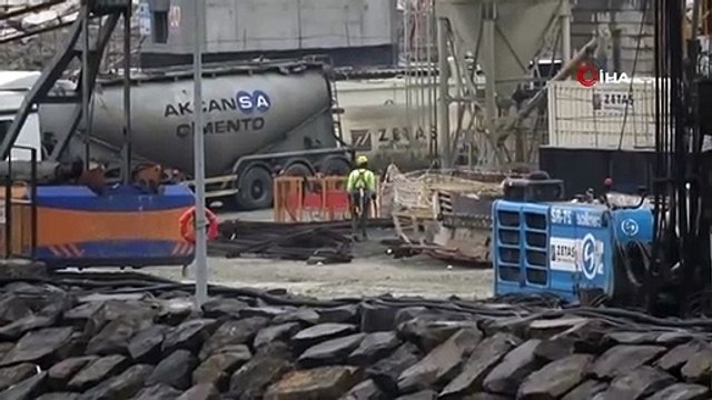 1915 Çanakkale Köprüsü'nün Ayakları 161 Metre Uzunluğa Ulaştı