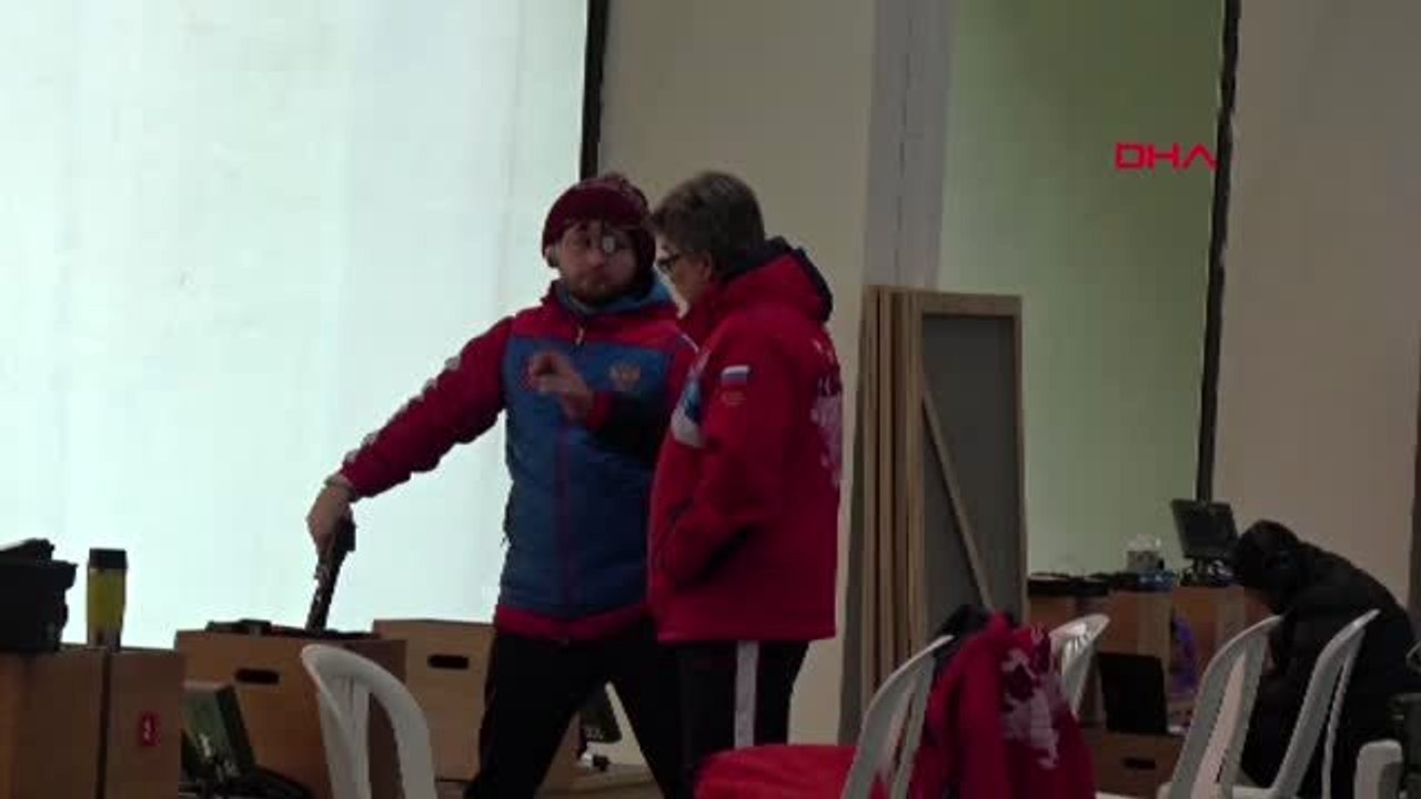 Spor türk, rus ve italyan atıcılık milli takımları mersin'de kampa girdi