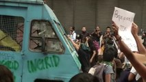 Protesta feminista en México por la publicación de las fotografías del asesinato de la última víctima de violencia machista