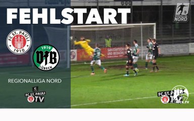 Fehlstart trotz Sezer Traumtor für den FC St. Pauli | FC St. Pauli U23 - VfB Lübeck (22. Spieltag, Regionalliga Nord)