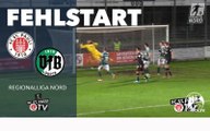 Fehlstart trotz Sezer Traumtor für den FC St. Pauli | FC St. Pauli U23 - VfB Lübeck (22. Spieltag, Regionalliga Nord)