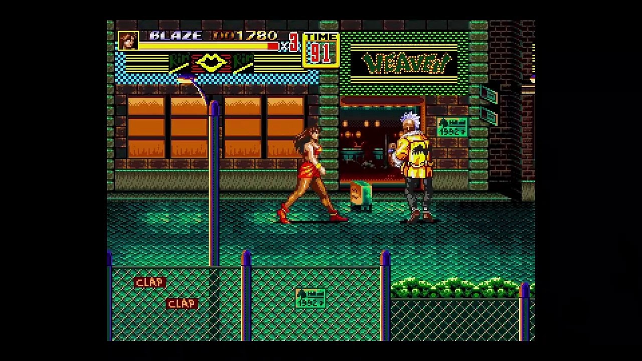 Streets of Rage 4 - Diseño artístico