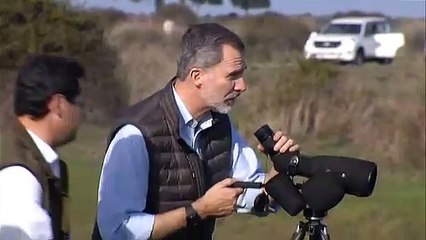 Felipe VI y Letizia visitan Doñana en el 50 aniversario del Parque Nacional