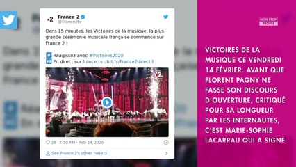 Victoires de la musique 2020 : Florent Pagny corrige la bourde de Marie-Sophie Lacarrau