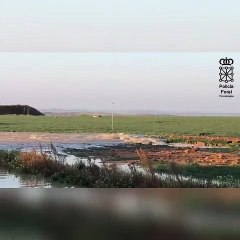 Inundación producida por la rotura de una tubería en Marcilla