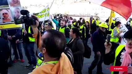Grenoble : des tensions ont éclaté à l'angle du quai Crequi et de la rue de Belgrade