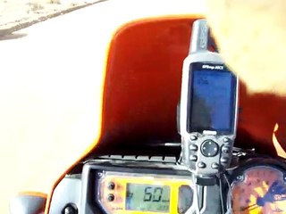 pipeline tunisia con una mano in ktm 640 adventure