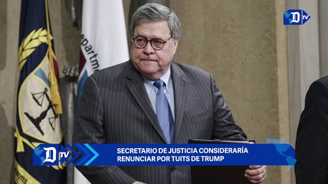 Secretario de Justicia consideraría renunciar por tuits de Trump | El Diario en 90 segundos