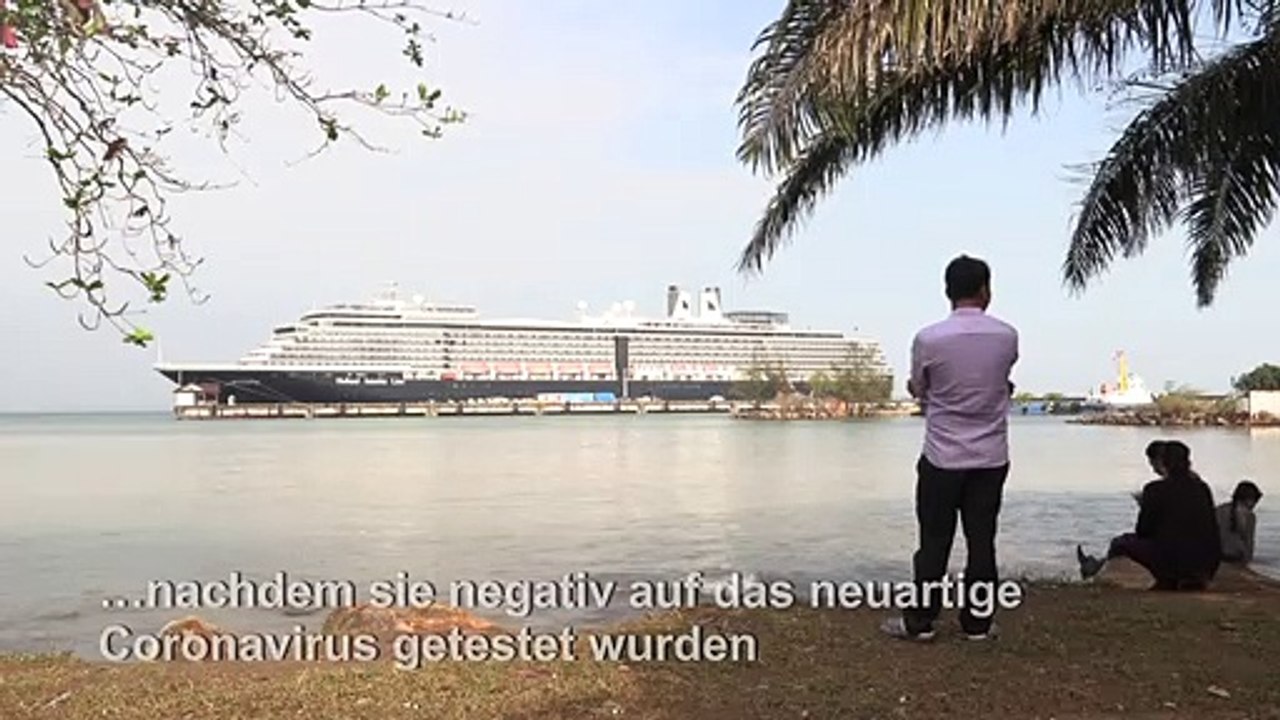 Coronavirus: 'Westerdam'-Passagiere dürfen endlich an Land