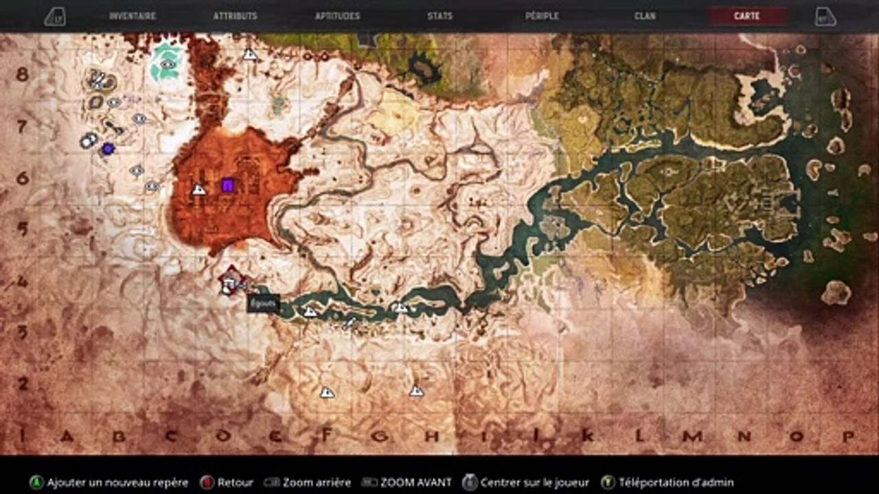 Conan exiles les égouts engloutie