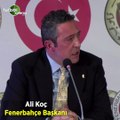 Ali Koç'tan Fenerbahçe taraftarına çağrı