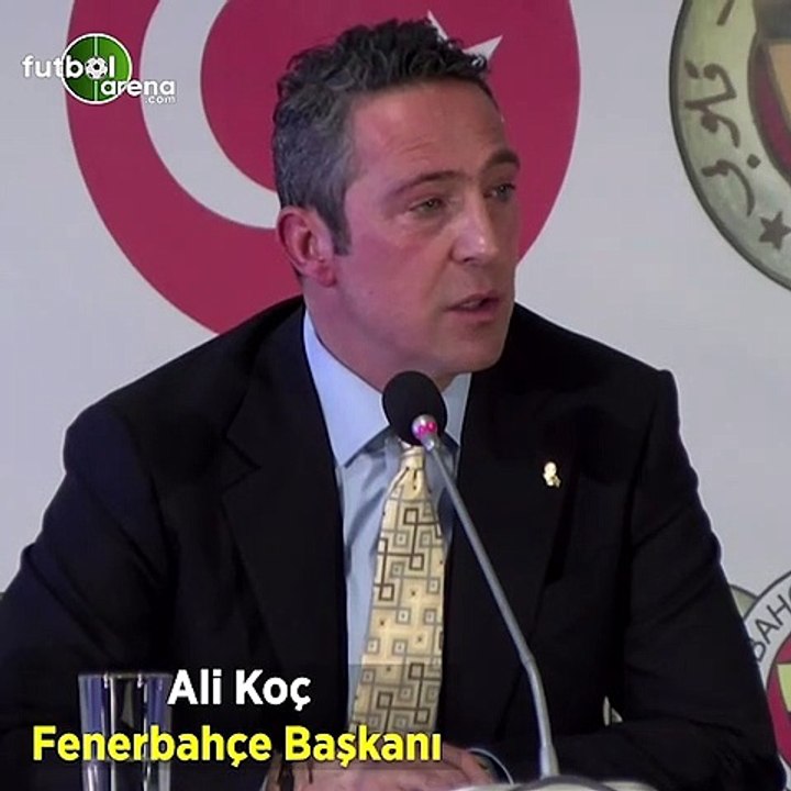 Ali Koç örnek verirken telefonu çaldı! "Şimdi biri aradı, gördünüz mü? ama işinize yarayacak biri değil"