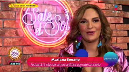 Mariana Seoane celebrará 16 años de carrera