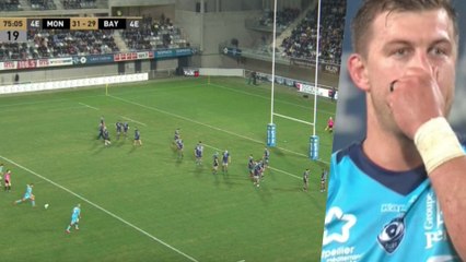 Handré Pollard rate une pénalité inratable face à Bayonne