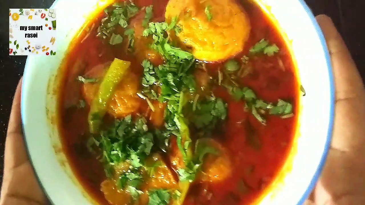 Delicious egg curry | how to make egg potato curry  | anda aloo curry recipe |