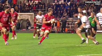 Le superbe essai en force d'Eben Etzebeth face à Brive