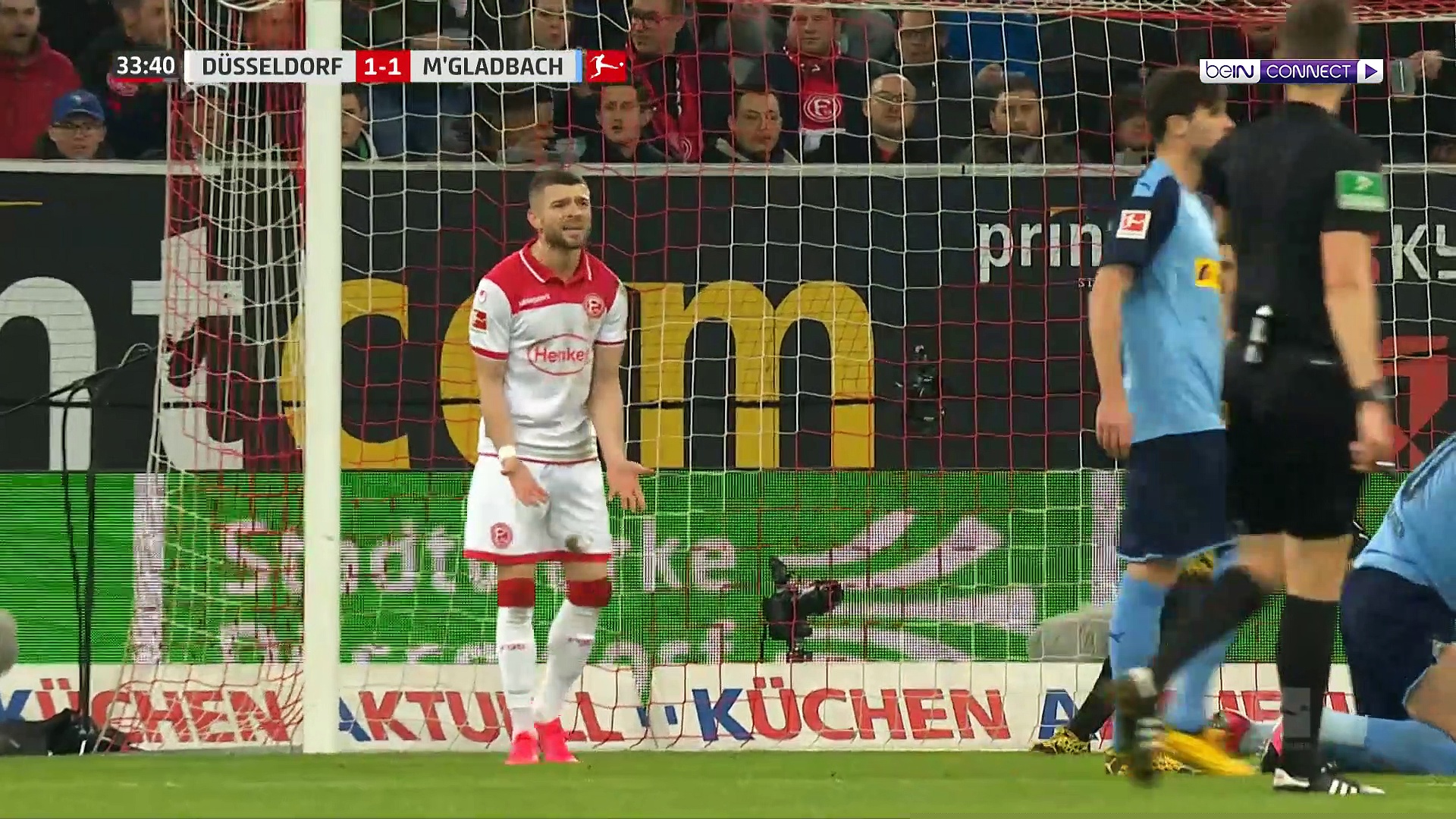Dusseldorf 1 Borussia M'gladbach 4