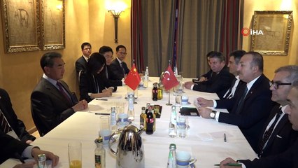 - Bakan Çavuşoğlu Münih’te mevkidaşlarıyla görüşmeler gerçekleştirdi