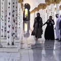 إيفانكا ترامب في زيارة لجامع الشيخ زايد في أبوظبي