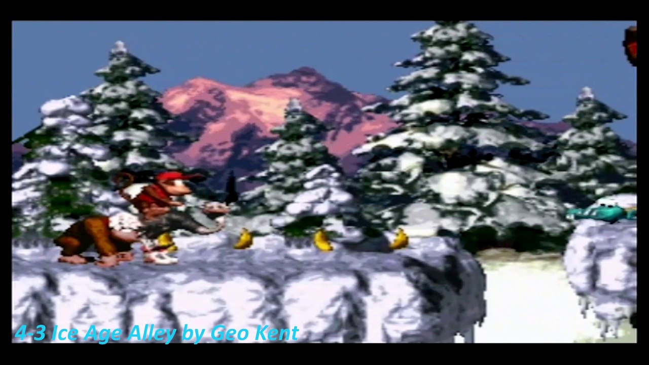 Donkey Kong Country 4-3 Ice Age Alley
