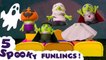 5 Spooky Funlings Jumping on the Bed Spooky Challenge Toy Story Family Friendly Full Episode English Story for Kids with Real Ghost and Disney Pixar Cars 3 Mater
