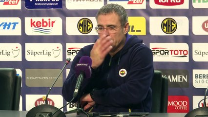 MKE Ankaragücü - Fenerbahçe maçının ardından - Fenerbahçe Teknik Direktörü Yanal - ANKARA