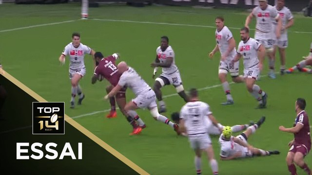 TOP 14 - Essai Semi RADRADRA 1 (UBB) - Bordeaux-Bègles - Lyon - J15 - Saison 2019/2020