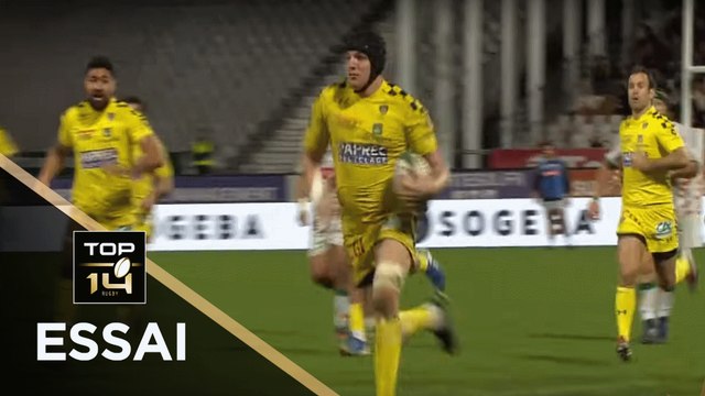 TOP 14 - Essai Arthur ITURRIA (ASM) - Pau - Clermont - J15 - Saison 2019/2020
