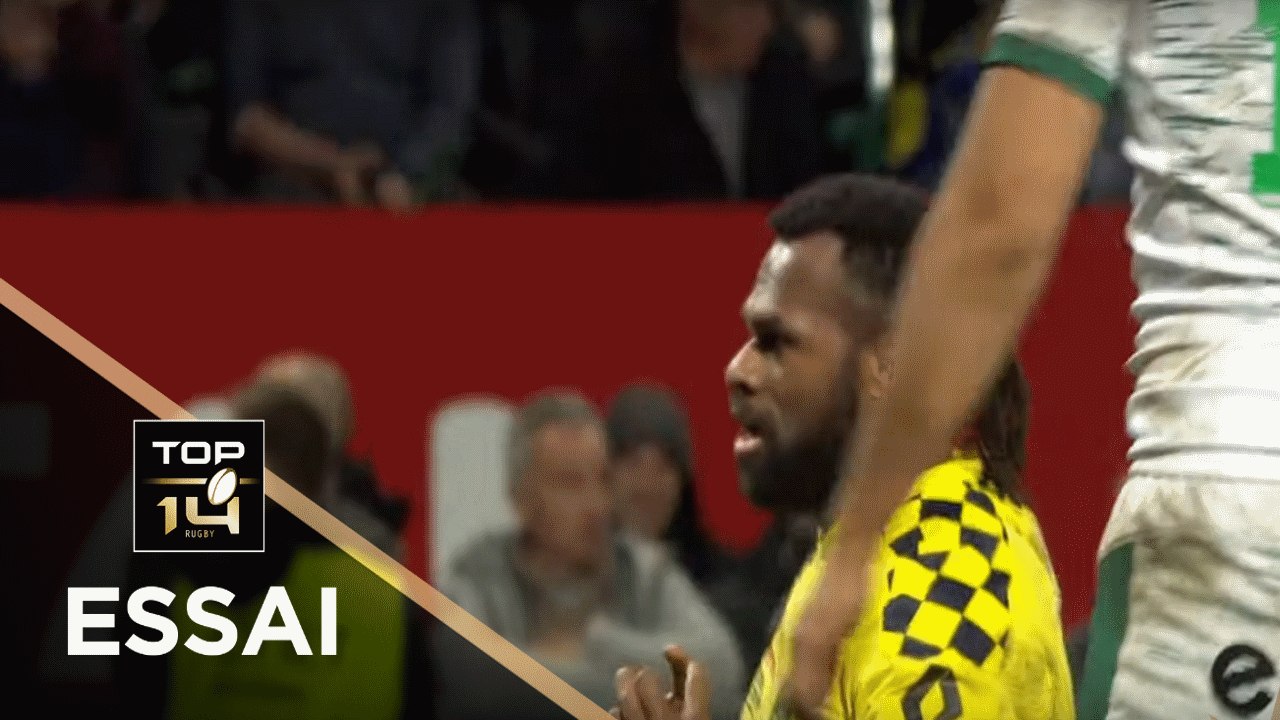 TOP 14 - Essai Alivereti RAKA (ASM) - Pau - Clermont - J15 - Saison 2019/2020