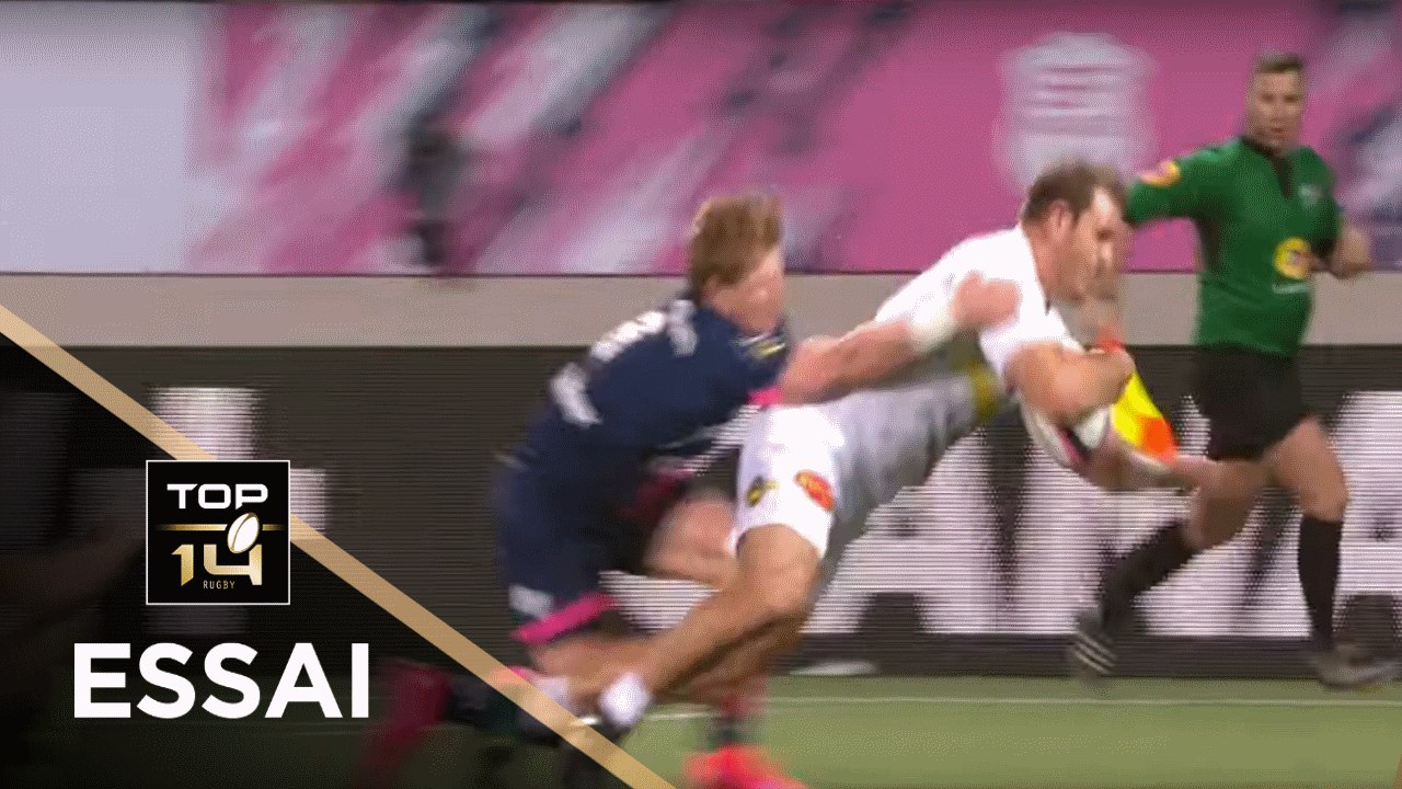 TOP 14 - Essai Facundo BOSCH (SR) - Paris - La Rochelle - J15 - Saison 2019/2020
