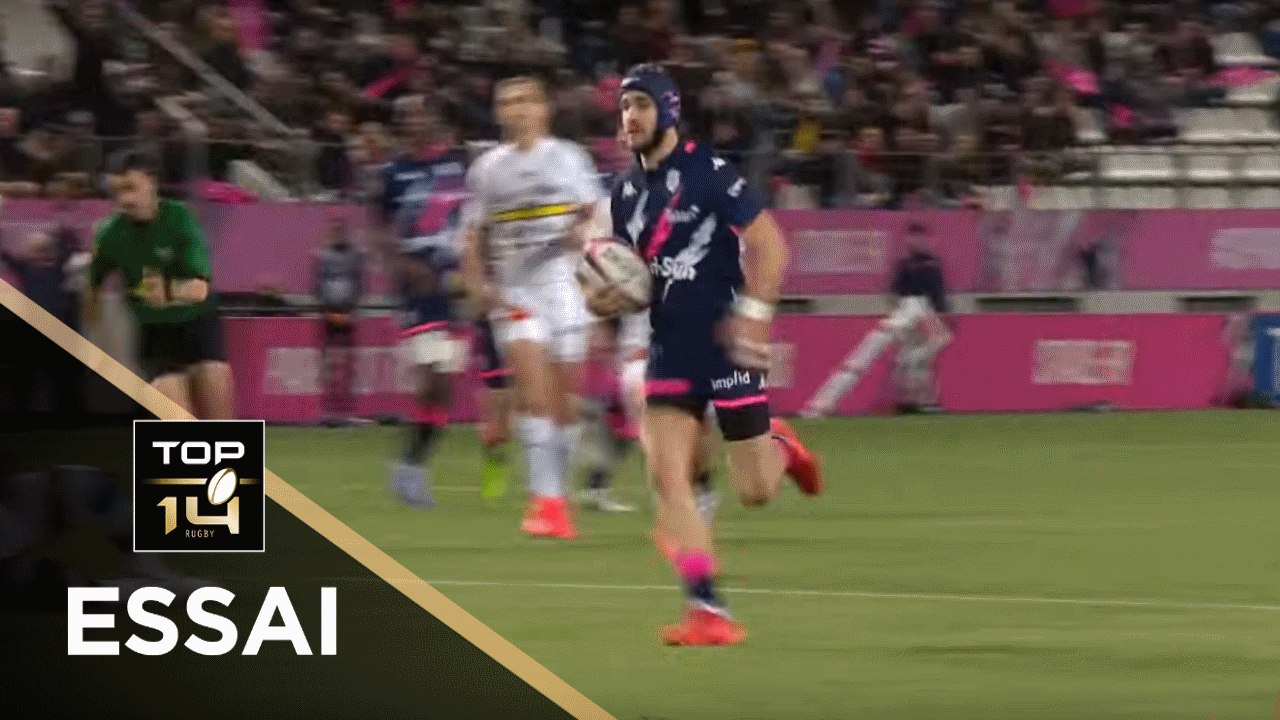 TOP 14 - Essai Alex ARRATE (SFP) - Paris - La Rochelle - J15 - Saison 2019/2020