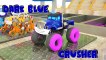 Learn Colors With Animal - Learn Colors Monster Construction Vehicle, Nick jr. Blaze, Police car fruit Tires for Kids Children