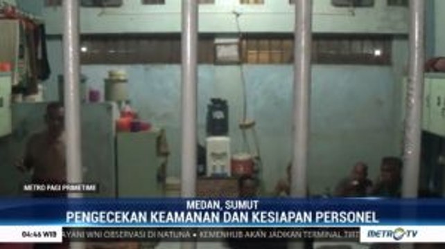 Kemenkumham Tinjau Kesiapan Personel dan Keamanan Lapas Kelas I Medan