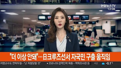 "더 이상 안돼"…한·미, 日크루즈선 자국민 구출 움직임