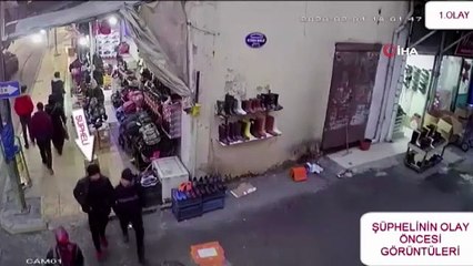 Kapkaç şüphelisi kamerada