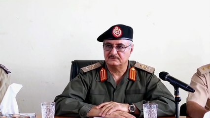 حكومة الوفاق تدعو المحكمة الجنائية الدولية لمقاضاة حفتر