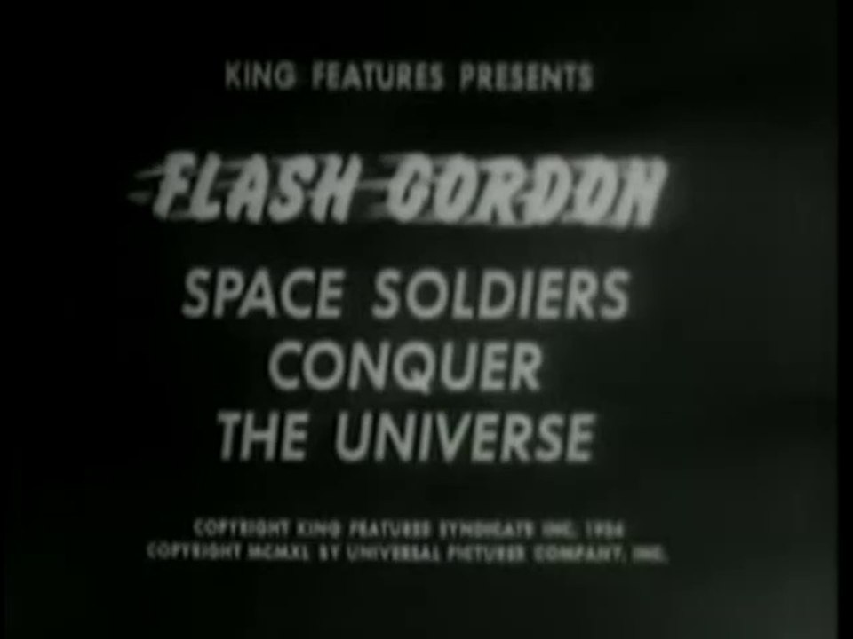 Classic Science Fiction - Flash Gordon Conquers the Universe - Episode 6 - "Flaming Death" (1940)