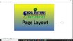 Page Layout Tab in Hindi-Set Page to Print and Apply Themes in Excel Workbook