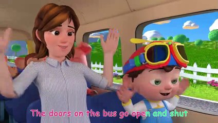 Wheels on the Bus - CoCoMelon Nursery Rhymes & Kids Songs - English song for kids